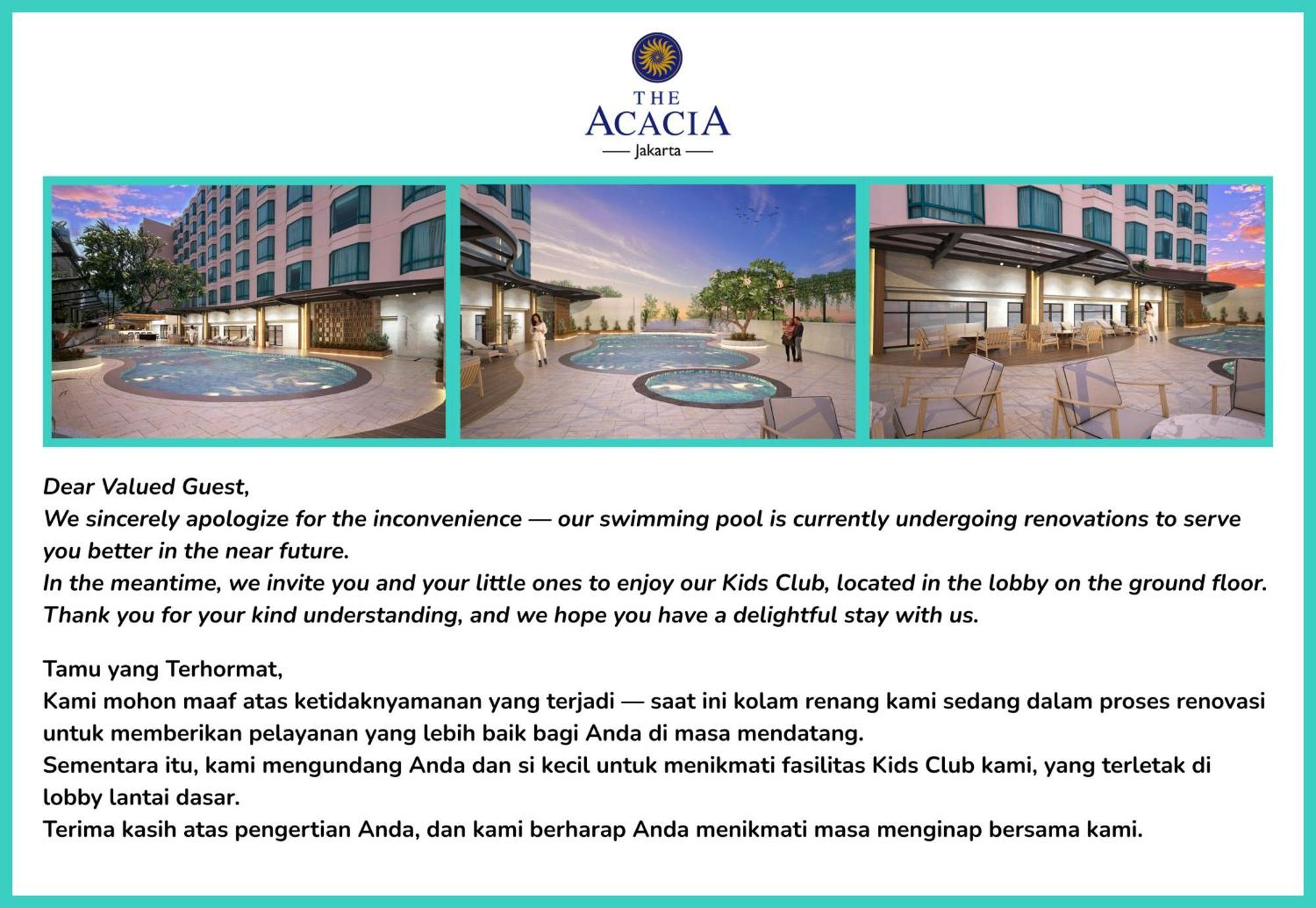 The Acacia Hotel Jakarta Ngoại thất bức ảnh